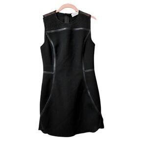 Coco by Coco Rocha Black Sleeveless Fitted Waist Black Dress Size 6